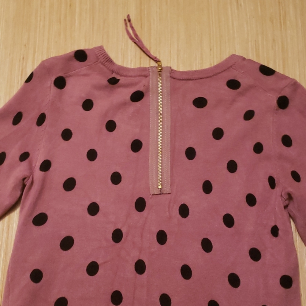 Carmen Marc Valvo Pink and black sweater - Picture 3 of 4